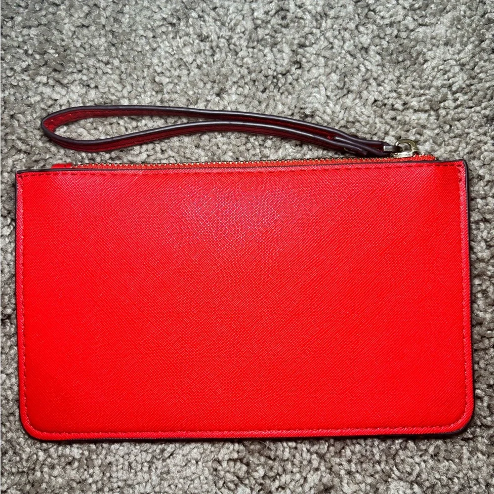 Kate Spade Vibrant Red Clutch - Picture 2 of 3